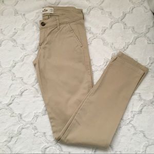 Khaki chinos from hollister